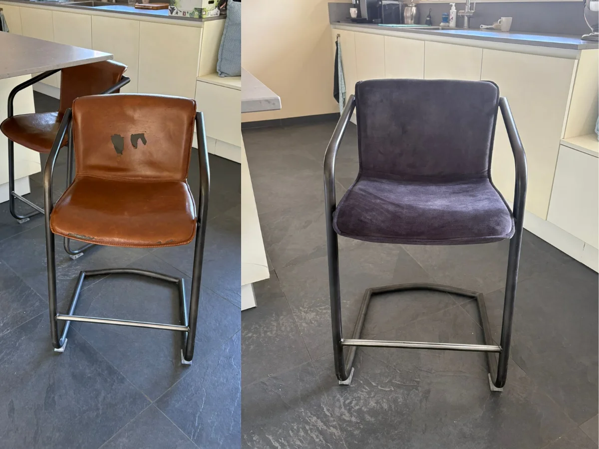 Resultaat na herstofferen