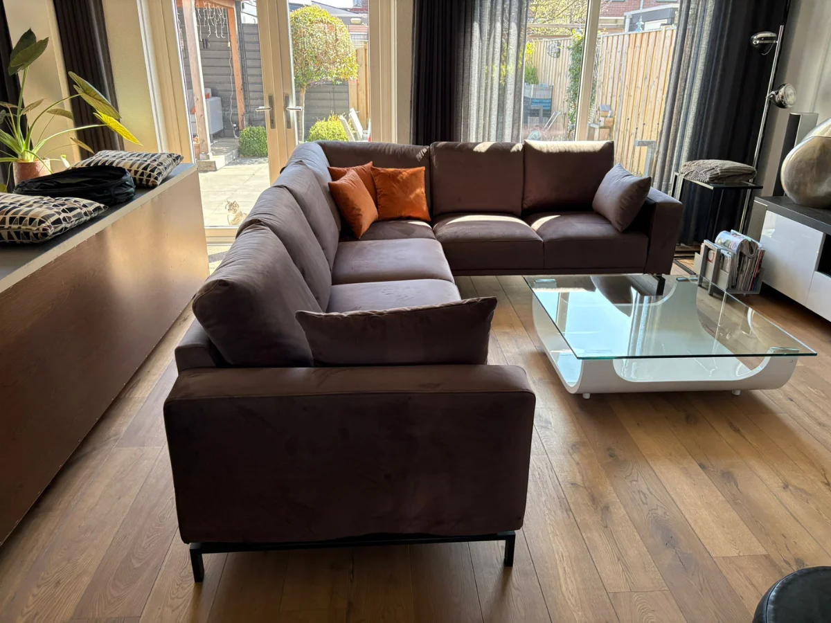 Resultaat Bank na herstofferen