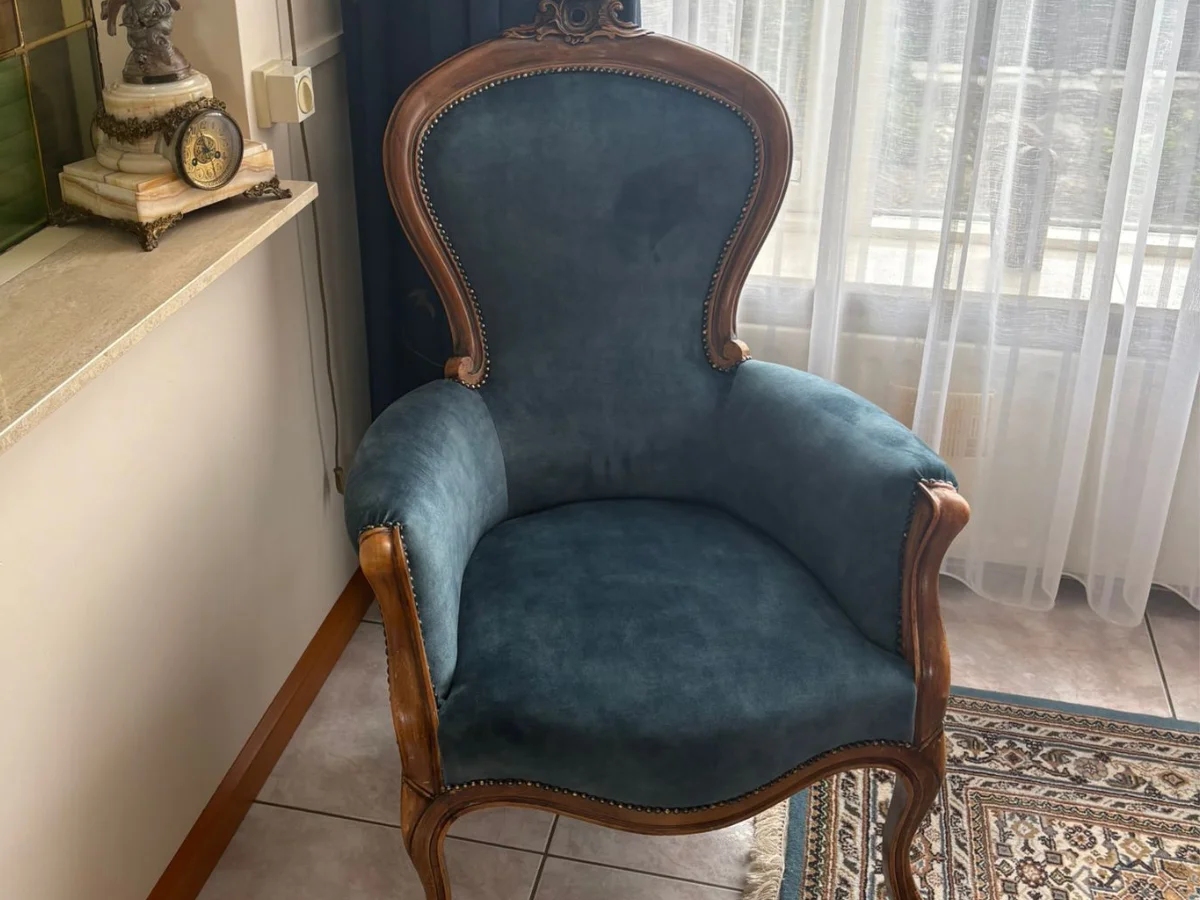 Resultaat Fauteuil na herstofferen