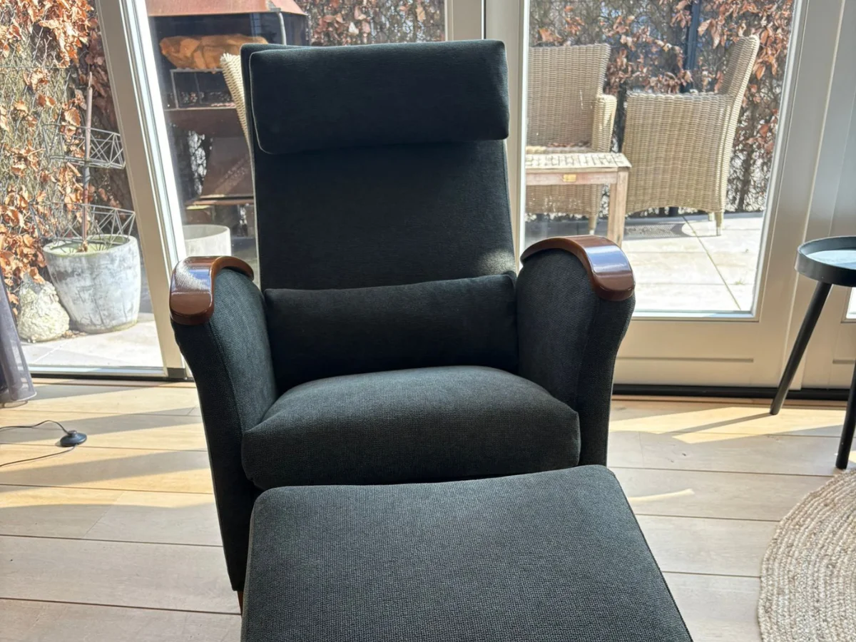 Resultaat Fauteuil na herstofferen