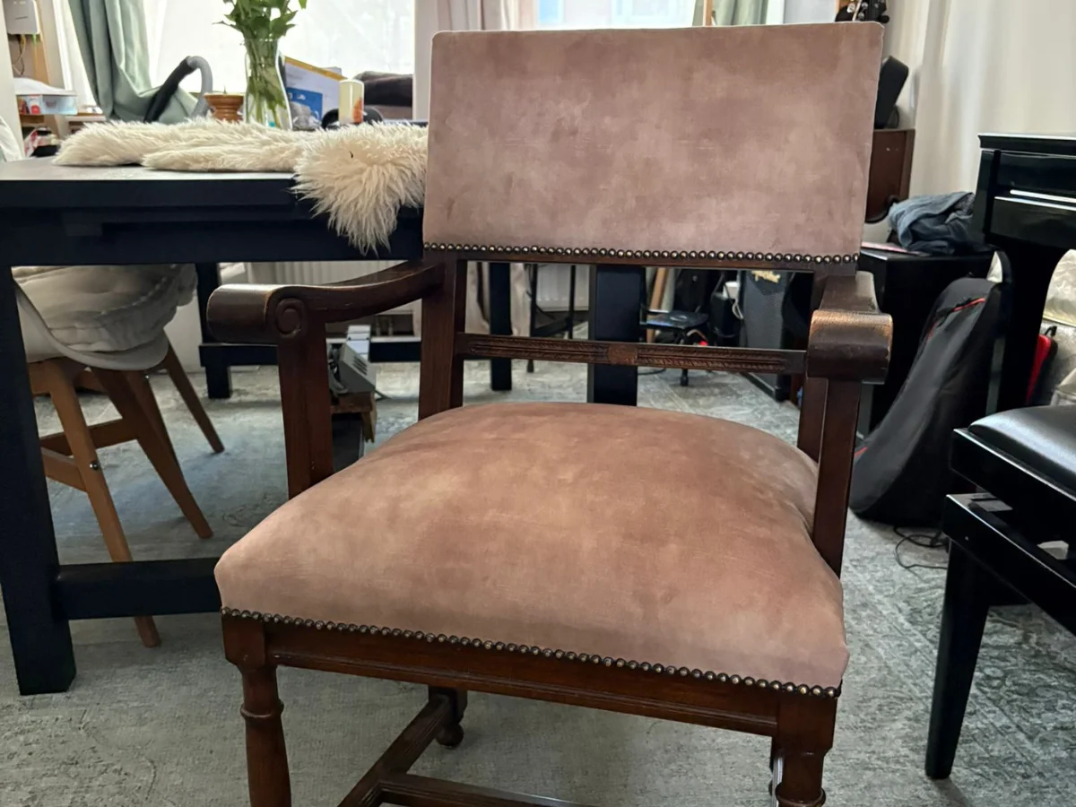 Resultaat Stoel na herstofferen