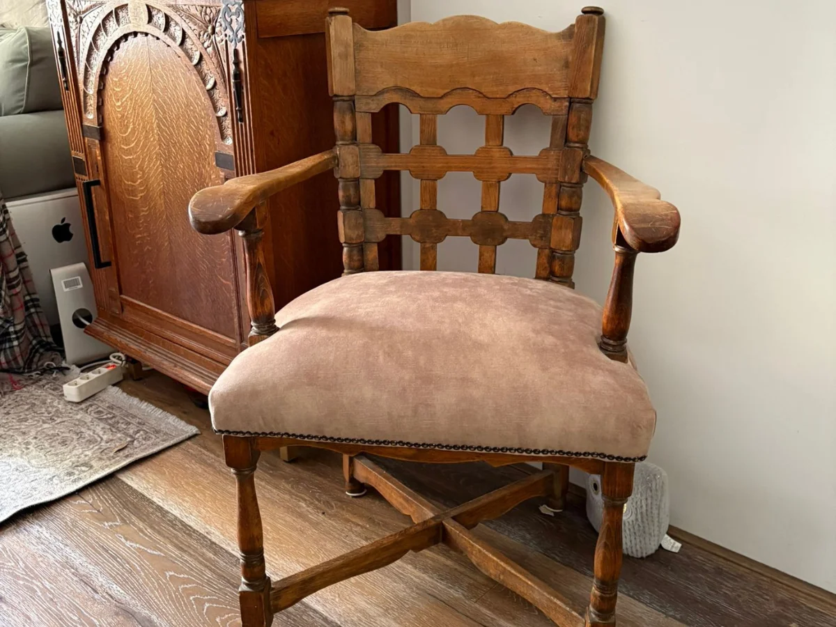 Resultaat Stoel na herstofferen